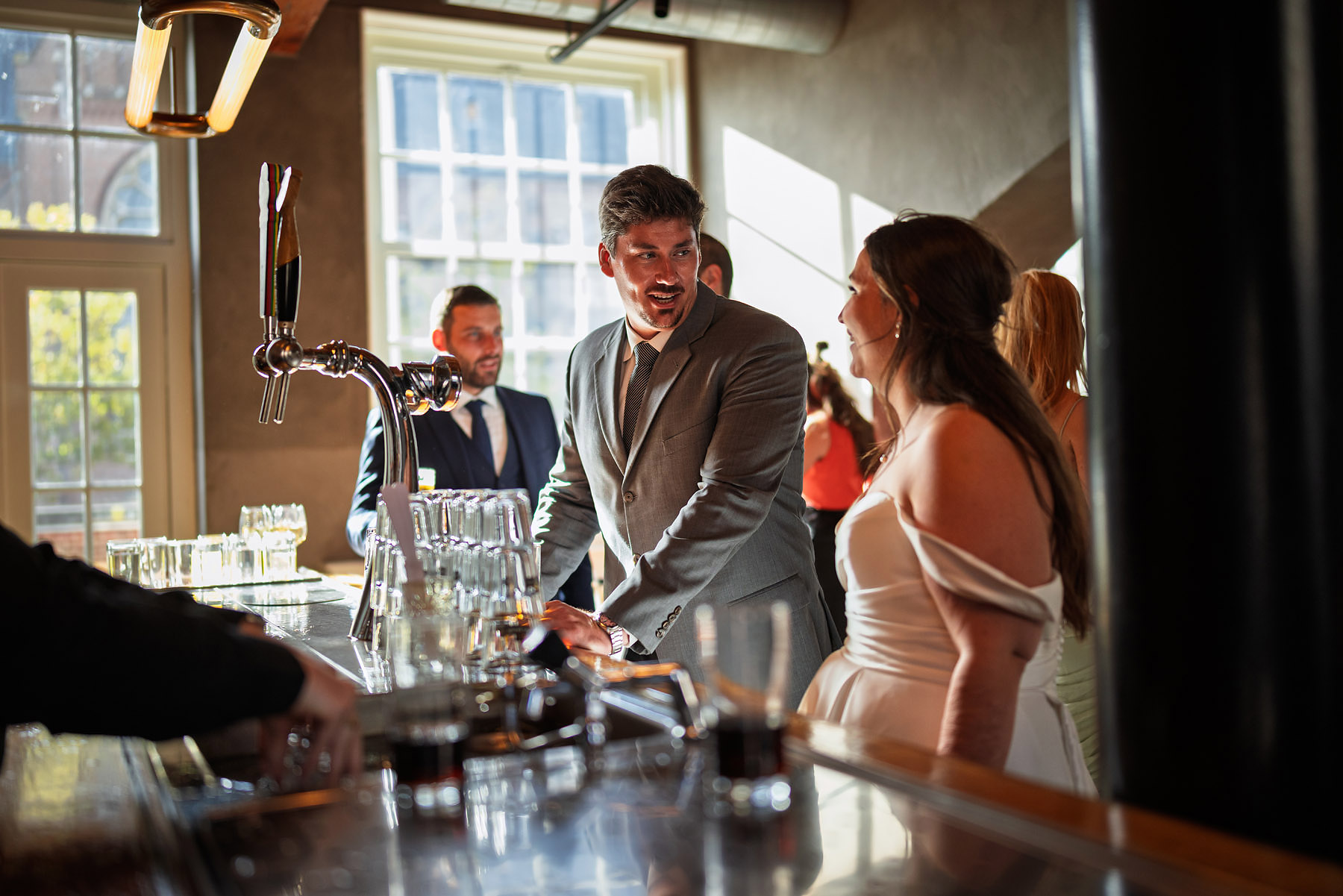 Wedding moment